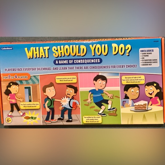 WHAT SHOULD YOU DO? A GAME OF CONSEQUENCES, GAME BOARD - Picture 1 of 4